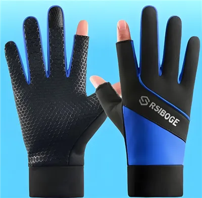 Vodootporne ribičke rukavice s pet prstiju